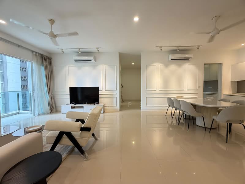 Kondominium untuk Disewa di Pavilion Hilltop - chew Peng - Living Room - PropertyGuru.com.my