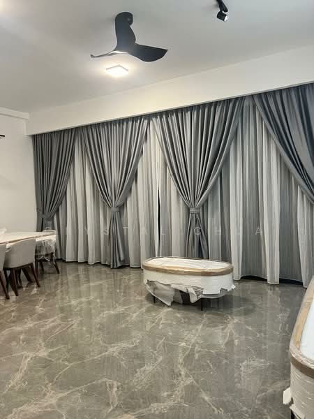 Servis Apartment untuk Dijual di Park Regent @Desa Park City - Crystal Chua - Living Room - PropertyGuru.com.my