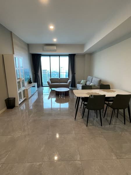 Service Residence for Rent at Ooak Serviced Apartments @ Kiara 163 - John Lam - Living Room - PropertyGuru.com.my