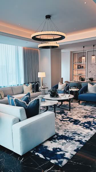 Servis Apartment untuk Dijual di St Regis - Lai Kok Cheong - Living Room - PropertyGuru.com.my