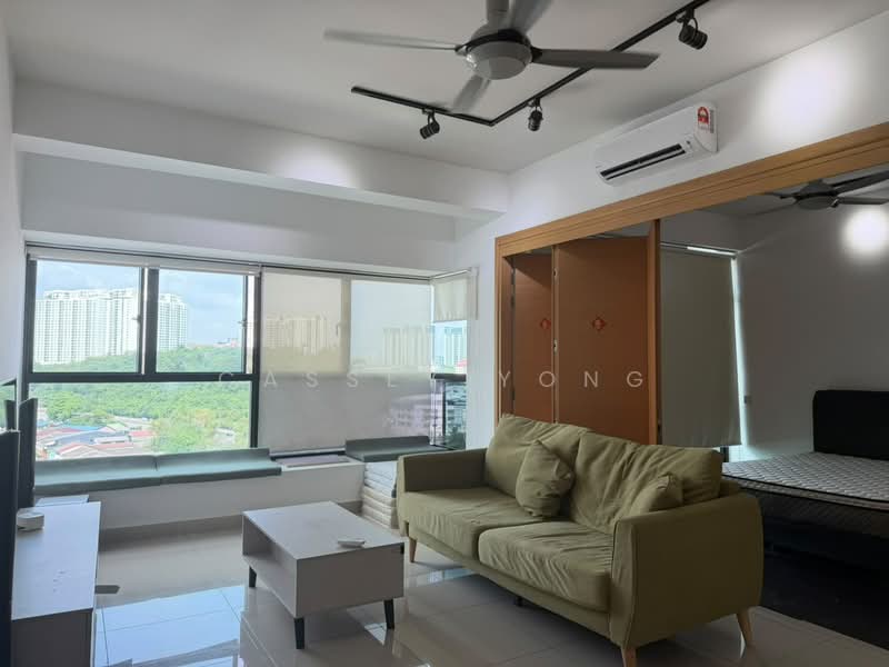Servis Apartment untuk Disewa di The Leafz @ Dedaun - Cassey Yong - Living Room - PropertyGuru.com.my