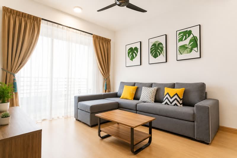 Kondominium untuk Dijual di The Majestic - Steven . - Living Room - PropertyGuru.com.my