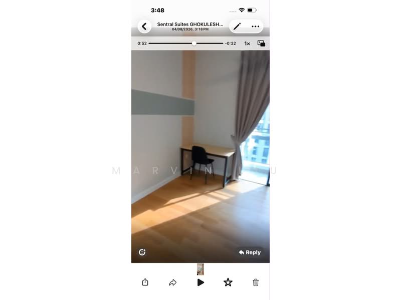 Kediaman Servis untuk Disewa di The Sentral Suites - Marvin Liu - Study - PropertyGuru.com.my