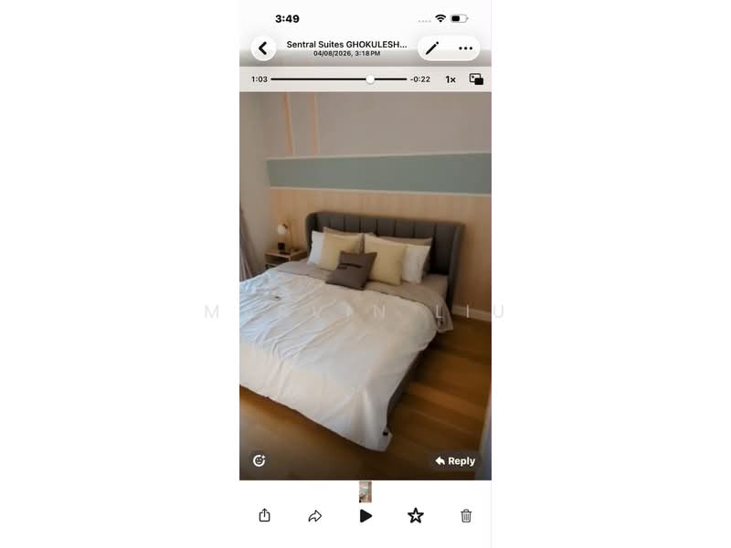 Kediaman Servis untuk Disewa di The Sentral Suites - Marvin Liu - Bedroom - PropertyGuru.com.my