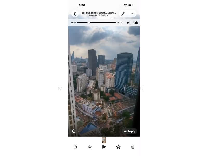 Kediaman Servis untuk Disewa di The Sentral Suites - Marvin Liu - View - PropertyGuru.com.my