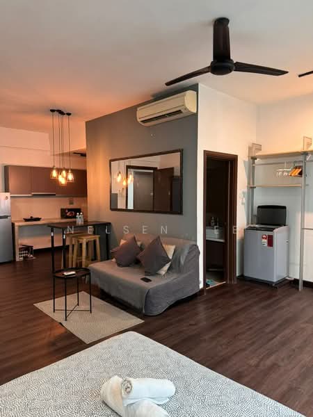 Service Residence for Rent at Regalia Residence - Nelsen Lee - Living Room - PropertyGuru.com.my