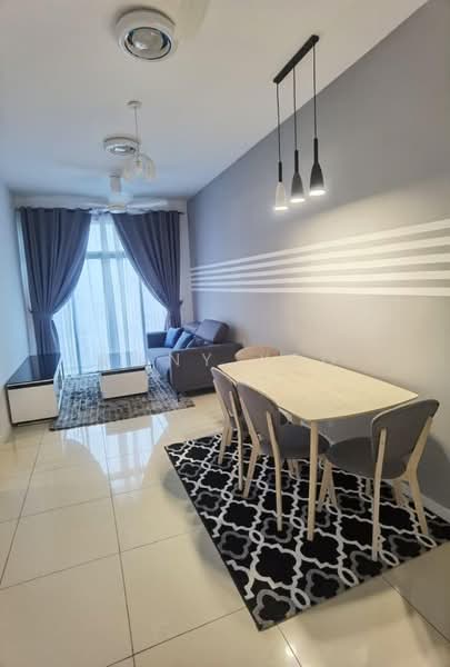Servis Apartment untuk Dijual di Lexa Residence @ The Quartz WM - Rony Yeo - Living Room - PropertyGuru.com.my