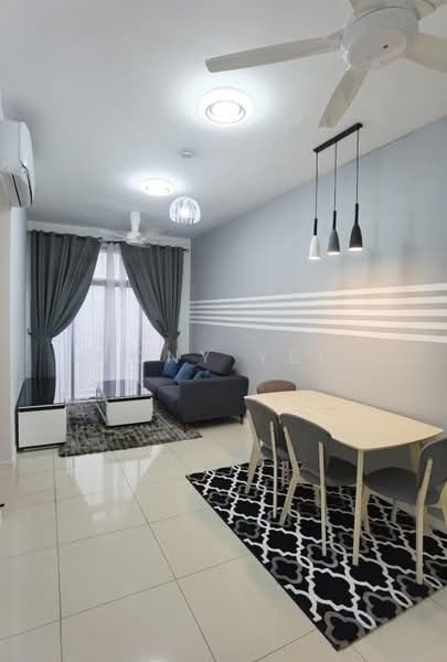 Servis Apartment untuk Dijual di Lexa Residence @ The Quartz WM - Rony Yeo - Living Room - PropertyGuru.com.my