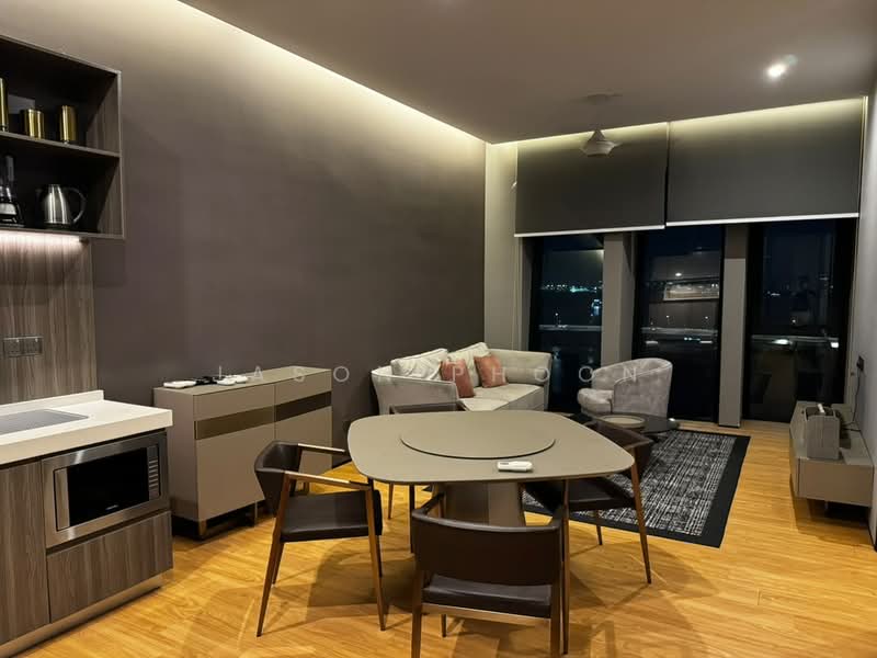 Kediaman Servis untuk Disewa di City of Dreams - Jason Phoon - Living Room - PropertyGuru.com.my