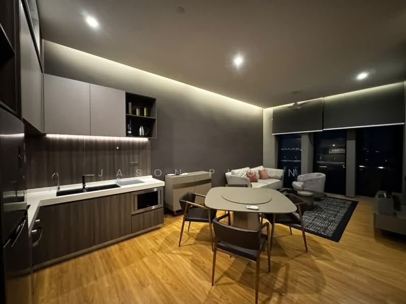 Kediaman Servis untuk Disewa di City of Dreams - Jason Phoon - Living Room - PropertyGuru.com.my