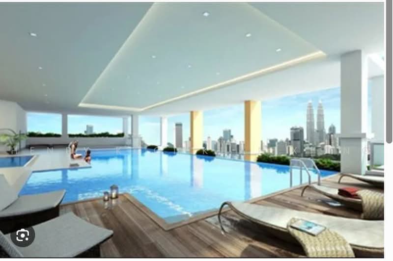 Servis Apartment untuk Dijual di Vue Residences - Henry Kooi Kuan Xiang - Pool - PropertyGuru.com.my