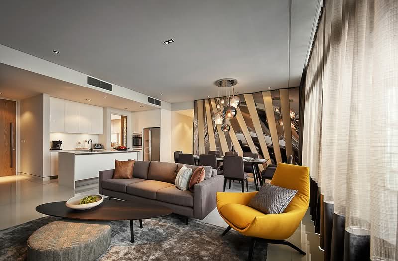 Kondominium untuk Dijual di Moulmein Rise - EC Zheng - Living Room - PropertyGuru.com.my