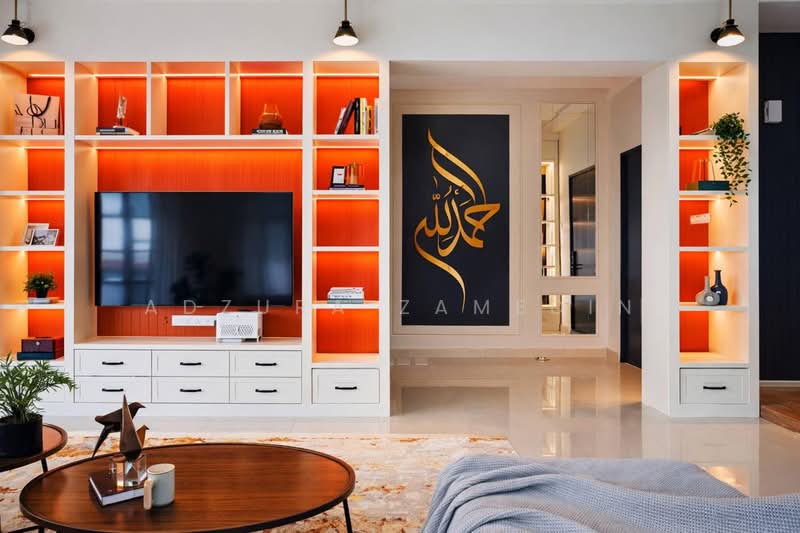 Rumah Berkembar untuk Dijual di Alam Impian (Shah Alam) - Adzura Zamedin - Living Room - PropertyGuru.com.my
