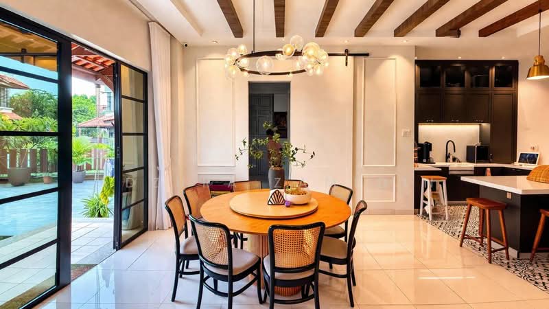 Rumah Berkembar untuk Dijual di Alam Impian (Shah Alam) - Adzura Zamedin - Dining Room - PropertyGuru.com.my