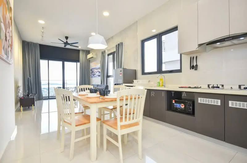 Kondominium untuk Disewa di Bay Point @ Country Garden Danga Bay - Stella Narita - Dining Room - PropertyGuru.com.my