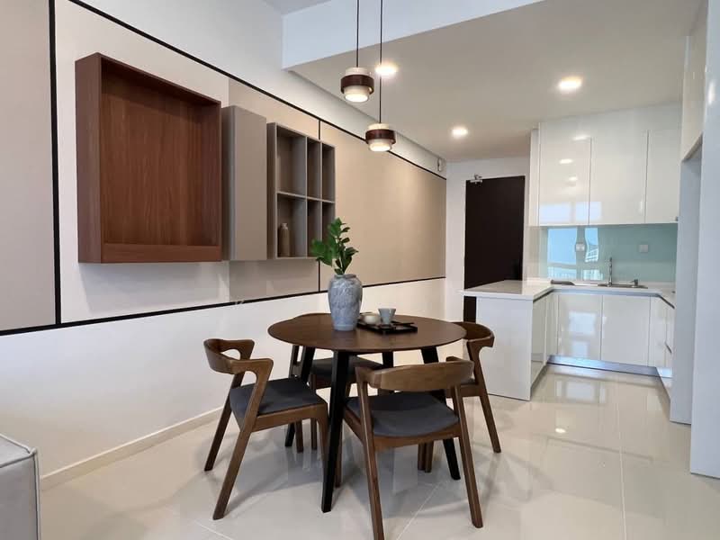 Servis Apartment untuk Disewa di Met 1 Residences - Kim Ling - Dining Hall - PropertyGuru.com.my