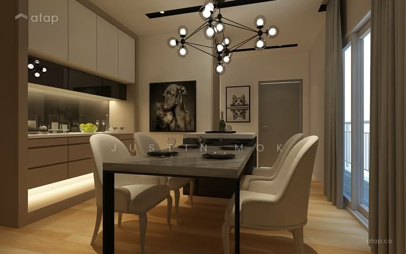 Servis Apartment untuk Dijual di Arena Residences - Justin Mok - Dining Room - PropertyGuru.com.my