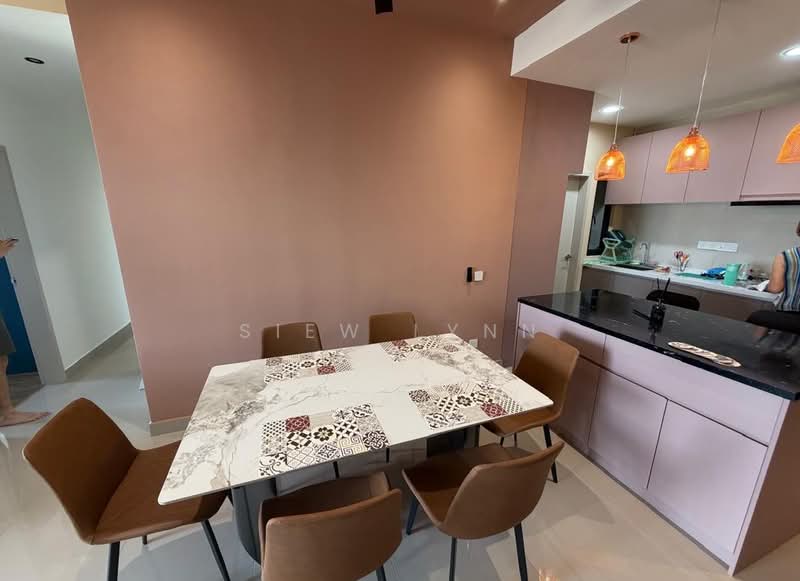 Service Residence for Rent at Residensi Ava @ Kiara Bay - Siew Lynn - Dining Room - PropertyGuru.com.my