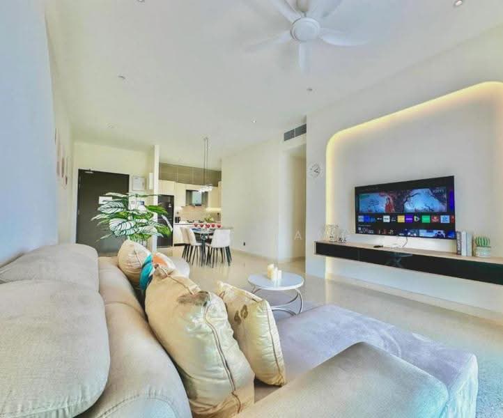 Kediaman Servis untuk Dijual di TriTower Residence @ Johor Bahru Sentral - Simon Wang - Living Room - PropertyGuru.com.my