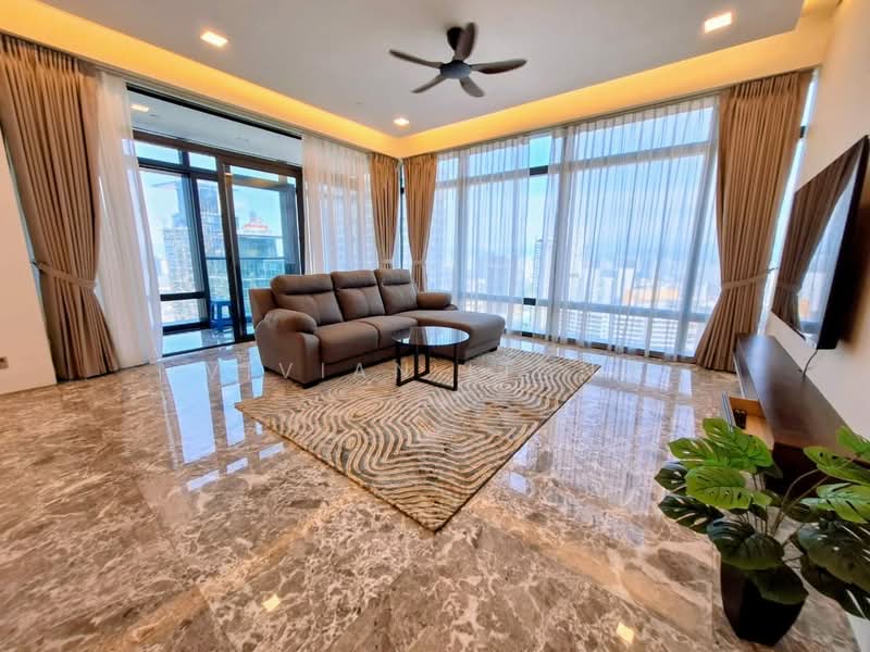 Servis Apartment untuk Dijual di Four Seasons Place - Vivian Liong - Living Room - PropertyGuru.com.my