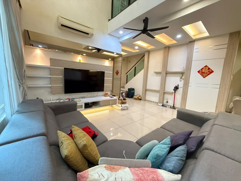 Rumah Kluster untuk Disewa di Taman Nusa Bestari (Iskandar Puteri (Nusajaya)) - Jeff Yap - Living Room - PropertyGuru.com.my