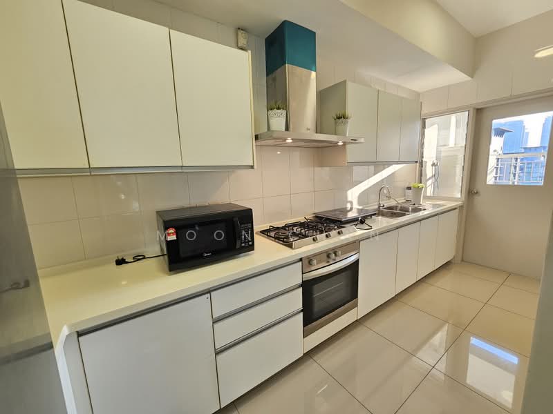 Service Residence for Rent at Solaris Dutamas - Moon Chan - Kitchen - PropertyGuru.com.my