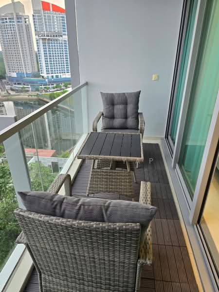Servis Apartment untuk Disewa di Southern Marina Residences - Jeff Yap - Balcony - PropertyGuru.com.my
