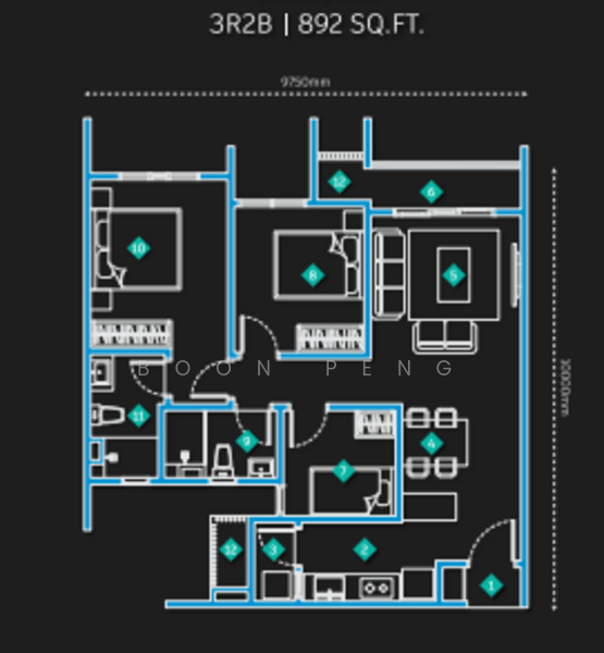 Service Residence for Sale at D'Ivo - Boon Peng - PropertyGuru.com.my