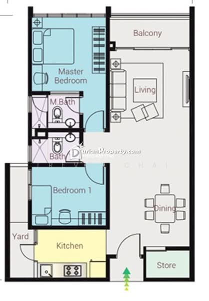 Servis Apartment untuk Dijual di Amerin Residence - Trevor Chai - PropertyGuru.com.my
