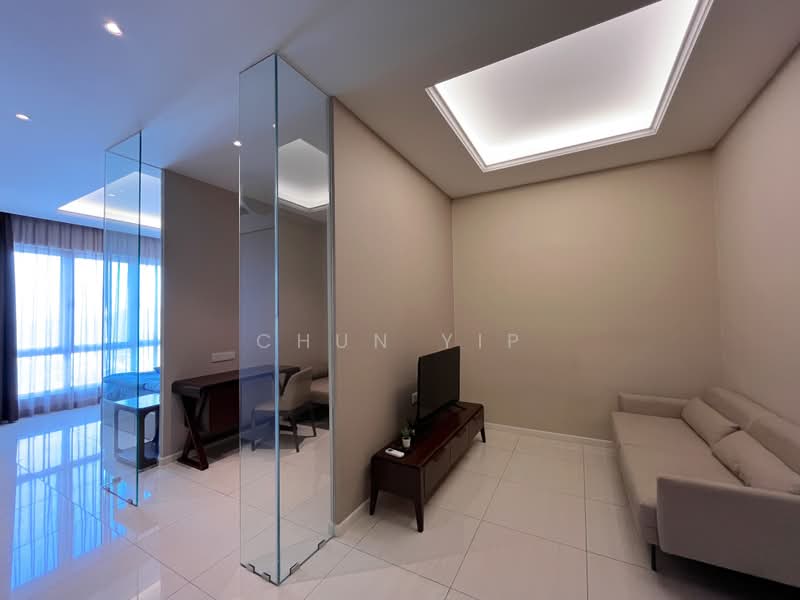 Service Residence for Rent at Dorsett Residences Sri Hartamas - Chun Yip - Living Room - PropertyGuru.com.my
