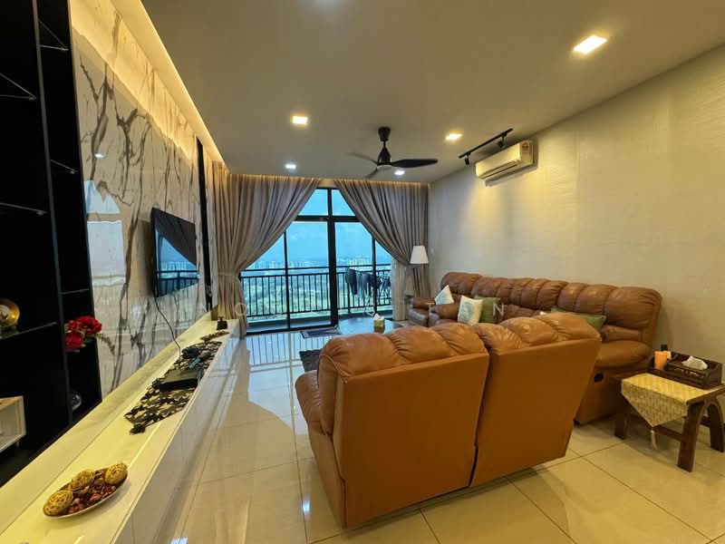 Servis Apartment untuk Disewa di Molek Regency - Noctis Tan - Living Room - PropertyGuru.com.my