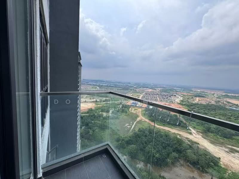 Service Residence for Rent at D'Pristine - Dolphine Ong - Balcony - PropertyGuru.com.my