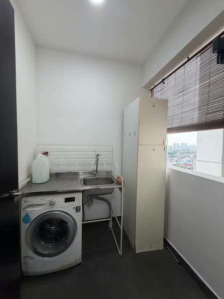 Service Residence for Rent at Setia Sky 88 - Noctis Tan - Balcony - PropertyGuru.com.my