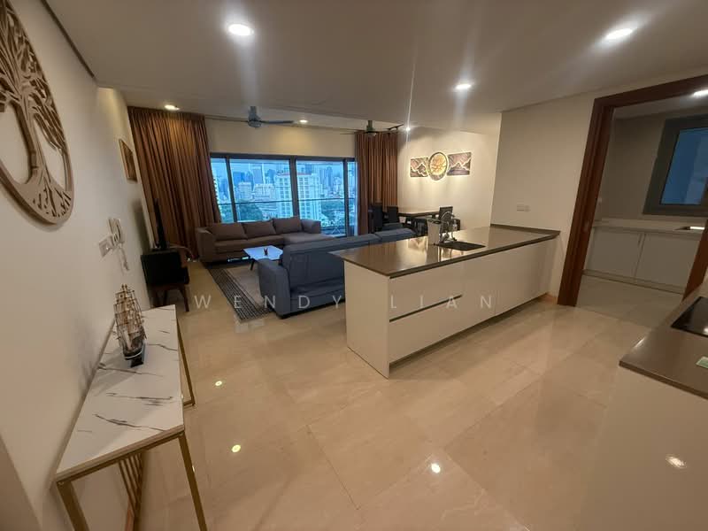 Service Residence for Rent at The Sentral Residences - Wendy Lian - Living Room - PropertyGuru.com.my