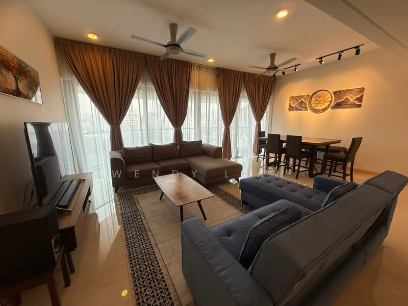 Service Residence for Rent at The Sentral Residences - Wendy Lian - Living Room - PropertyGuru.com.my