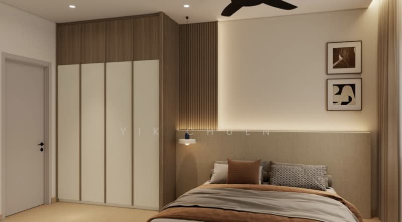 Service Residence for Sale at The Rosewoodz @ Bukit Jalil - Yik Chuen - Bedroom - PropertyGuru.com.my