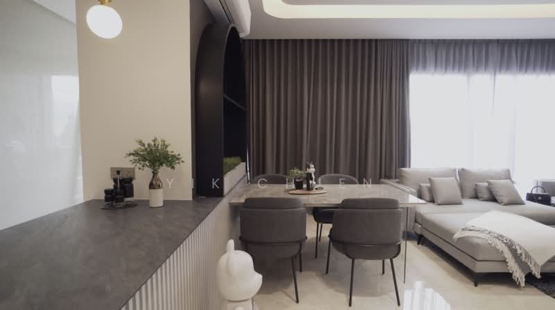 Service Residence for Sale at The Park Sky Residence - Yik Chuen - Living Room - PropertyGuru.com.my