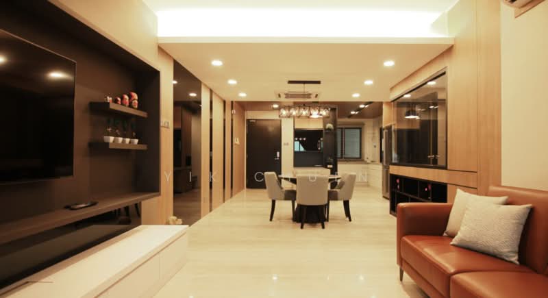Servis Apartment untuk Dijual di The Park 2 - Yik Chuen - Living Room - PropertyGuru.com.my