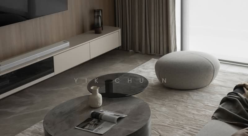 Servis Apartment untuk Dijual di Reflection Residences - Yik Chuen - Living Room - PropertyGuru.com.my