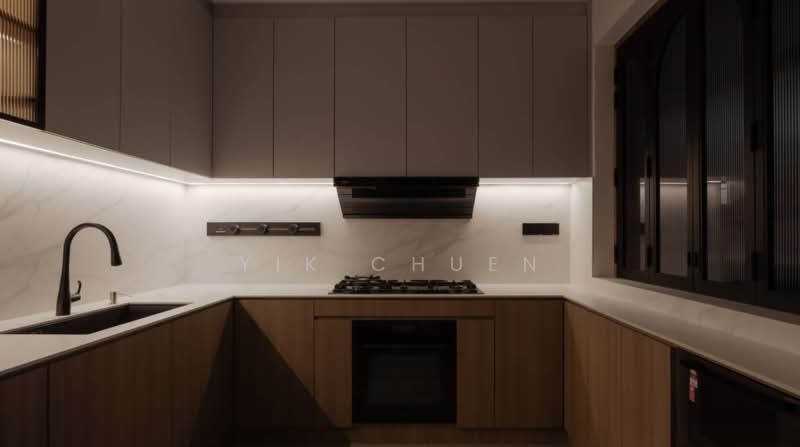 Servis Apartment untuk Dijual di Reflection Residences - Yik Chuen - Kitchen - PropertyGuru.com.my