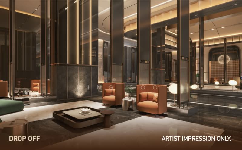 Kediaman Servis untuk Dijual di Armani Hallson KLCC - King Soo - Lobby - PropertyGuru.com.my