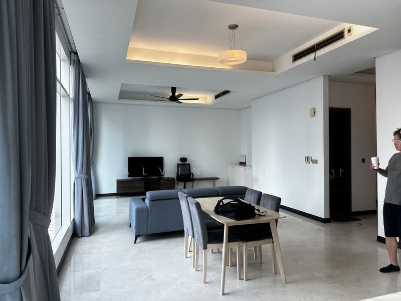 Servis Apartment untuk Dijual di Quadro Residences - Alvin Lai - Living Room - PropertyGuru.com.my