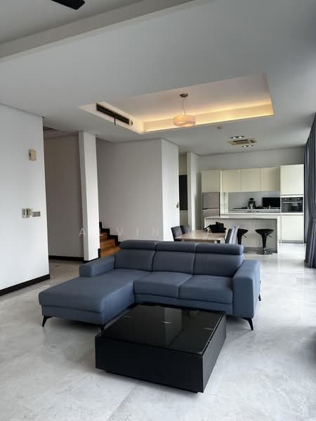 Servis Apartment untuk Dijual di Quadro Residences - Alvin Lai - Living Room - PropertyGuru.com.my