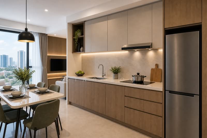 Kondominium untuk Dijual di Veridian Residence - King Soo - Kitchen - PropertyGuru.com.my