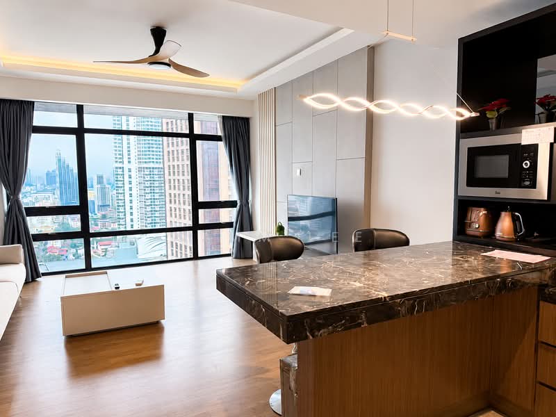 Servis Apartment untuk Disewa di Anggun Residences - Samm Lee - Living Room - PropertyGuru.com.my