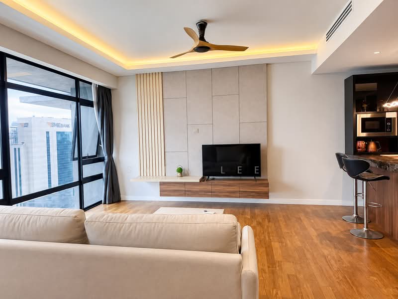 Servis Apartment untuk Disewa di Anggun Residences - Samm Lee - Living Room - PropertyGuru.com.my