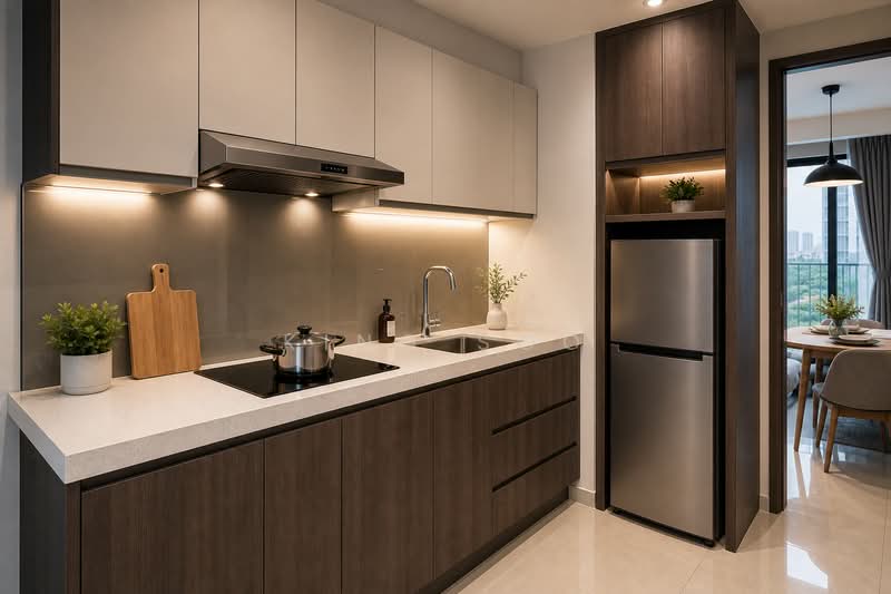 Service Residence for Sale at M Aurora - King Soo - Kitchen - PropertyGuru.com.my