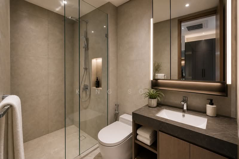 Kondominium untuk Dijual di Aurum Residence - King Soo - Bathroom - PropertyGuru.com.my