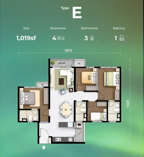 Servis Apartment untuk Dijual di M Aurora - MH Wong - PropertyGuru.com.my