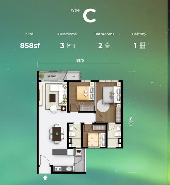Servis Apartment untuk Dijual di M Aurora - MH Wong - PropertyGuru.com.my